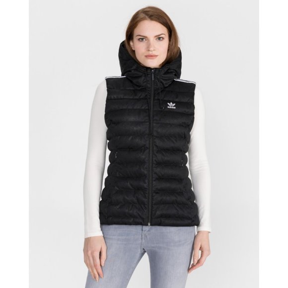 Adidas Originals Slim Vest Black Monogram Women - Picture 4 of 11